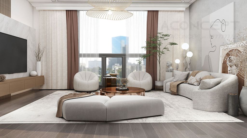 Biệt thự phong cách hiện đại cao cấp