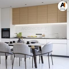 Tủ bếp A415 chữ I