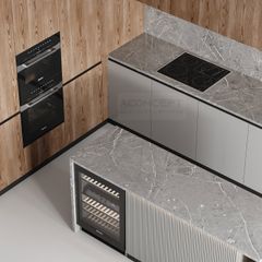 Tủ bếp A414 chữ I