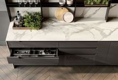 Tủ bếp A407 chữ I