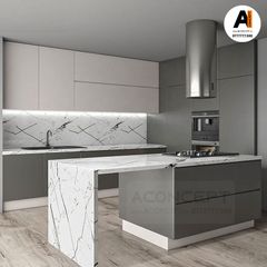 Tủ bếp A442 chữ L