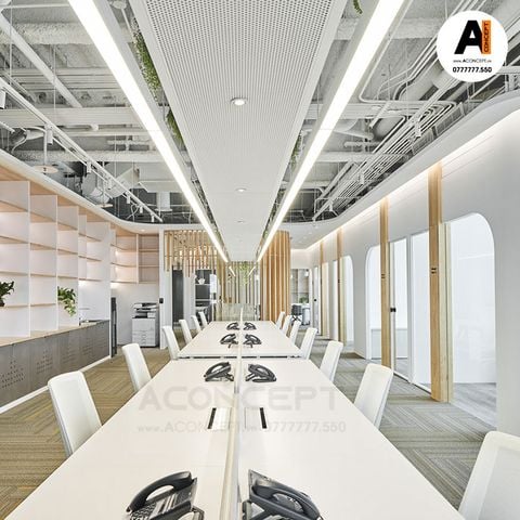 Văn phòng làm việc không gian mở