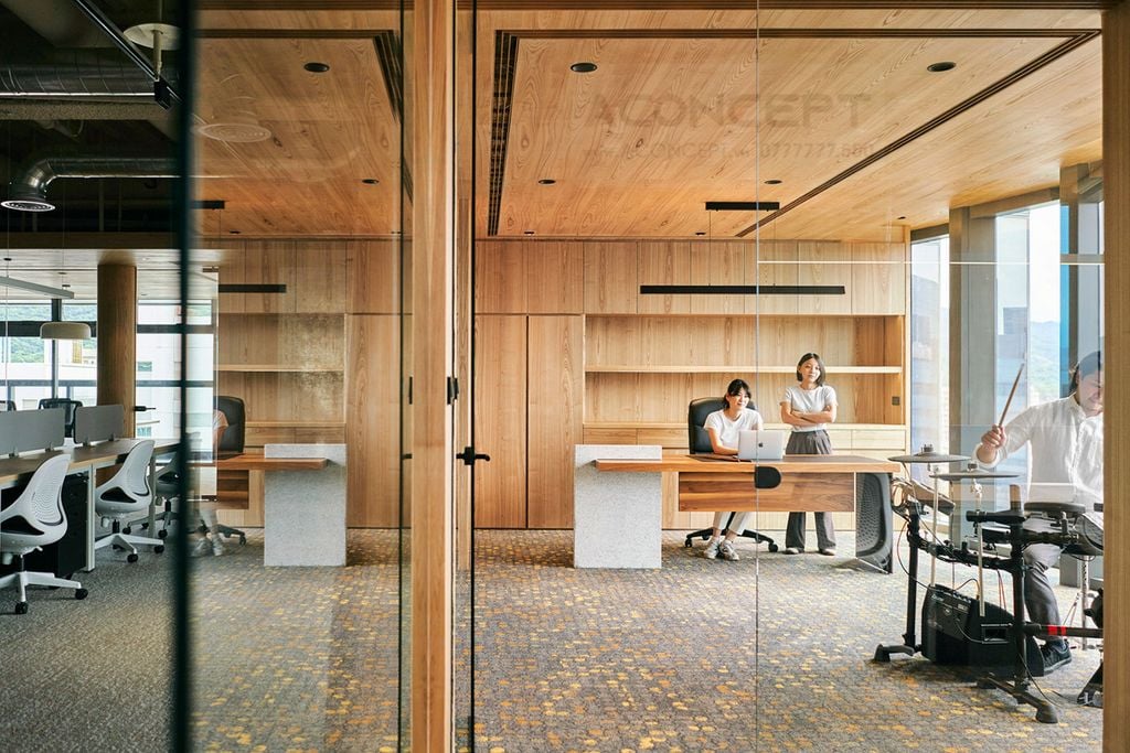 Không gian văn phòng làm việc