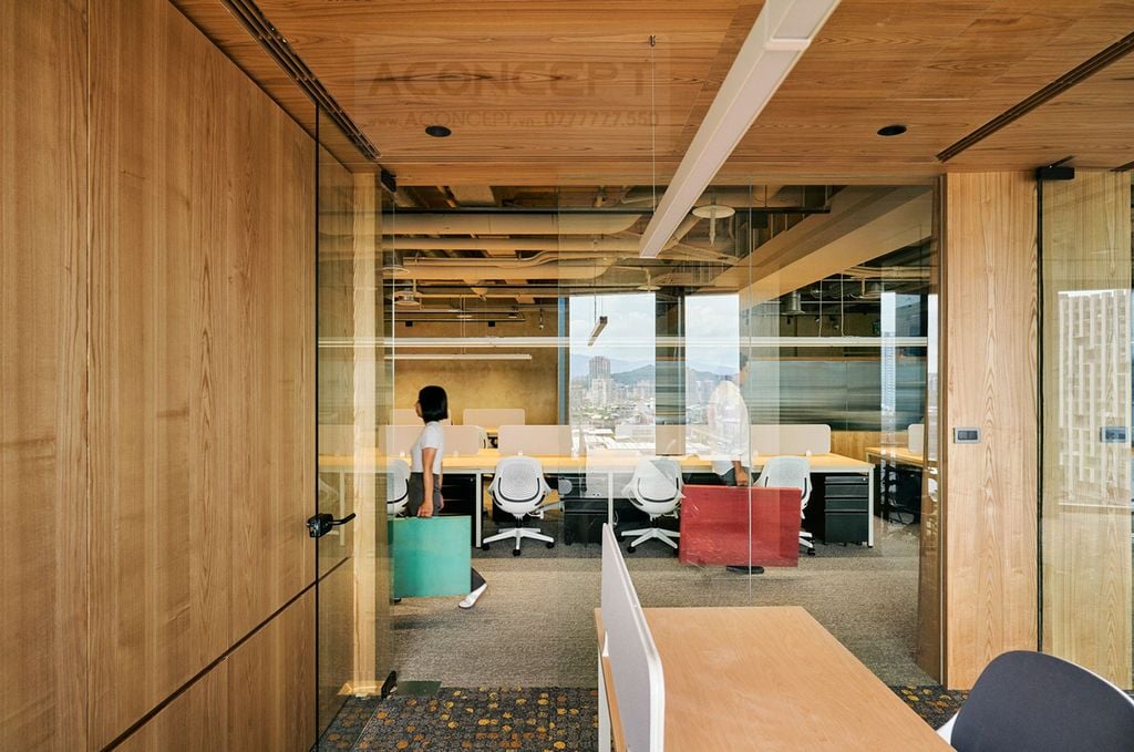 Không gian văn phòng làm việc