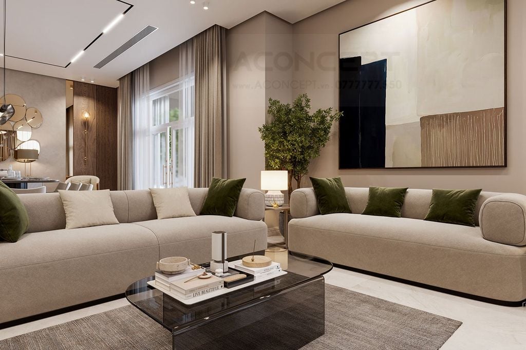 Biệt thự phong cách hiện đại