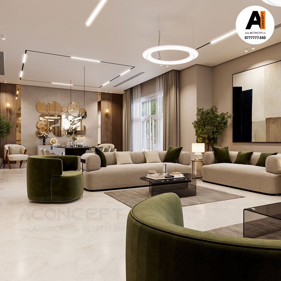 Biệt thự phong cách hiện đại