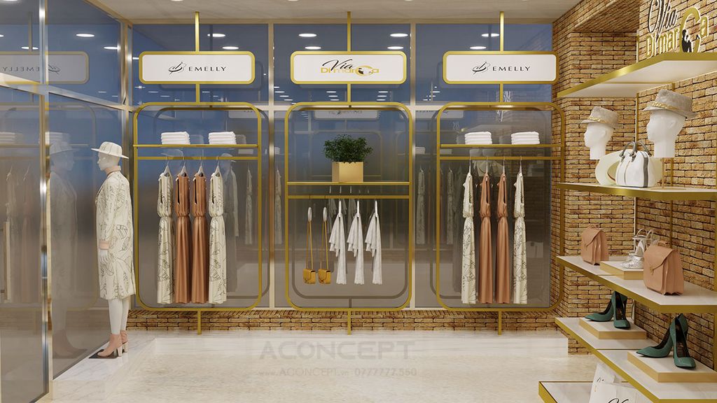 Thiết kế cửa hàng thời trang