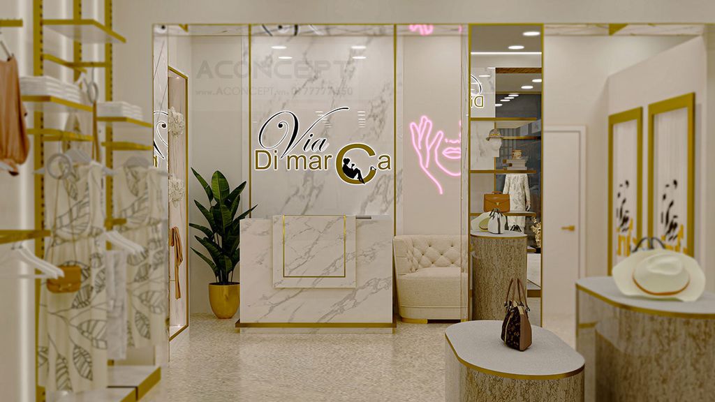 Thiết kế cửa hàng thời trang