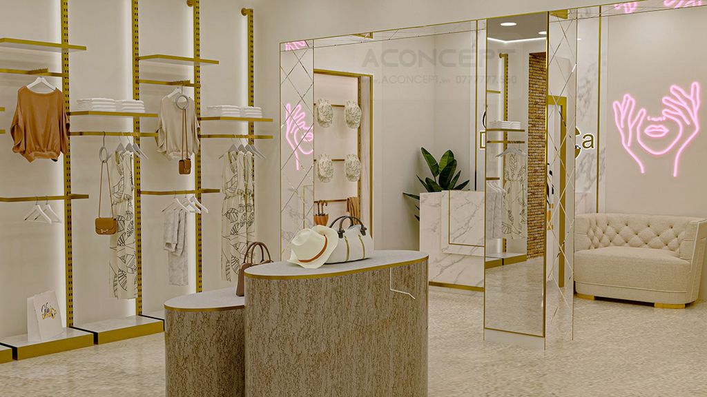 Thiết kế cửa hàng thời trang