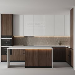 Tủ bếp A412 chữ I