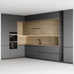 Tủ bếp A410 chữ I