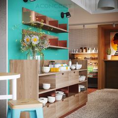 Tiệm cafe và bánh