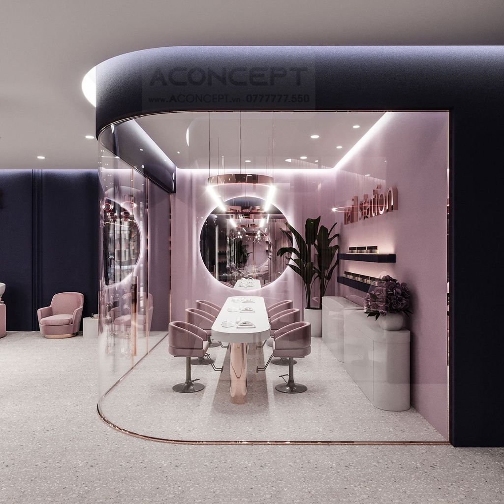 Tiệm Nail và Spa hiện đại