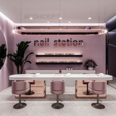 Tiệm Nail và Spa hiện đại