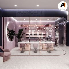 Tiệm Nail và Spa hiện đại