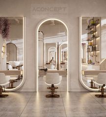 Tiệm Nail Aconcept sang trọng