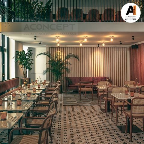 Nhà hàng phong cách hiện đại