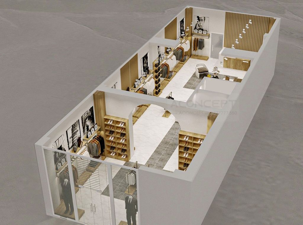 Thiết kế Shop thời trang