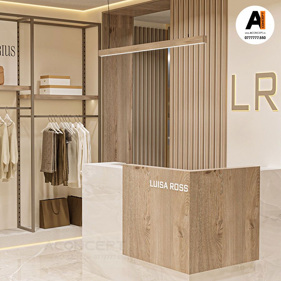 Thiết kế Shop thời trang