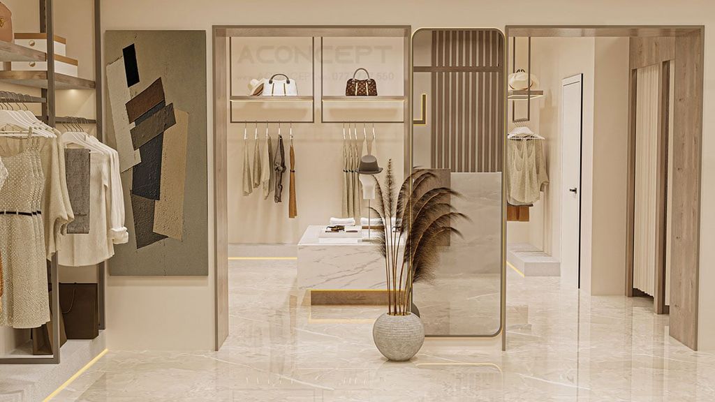 Thiết kế Shop thời trang