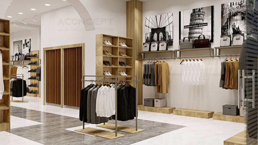 Thiết kế Shop thời trang