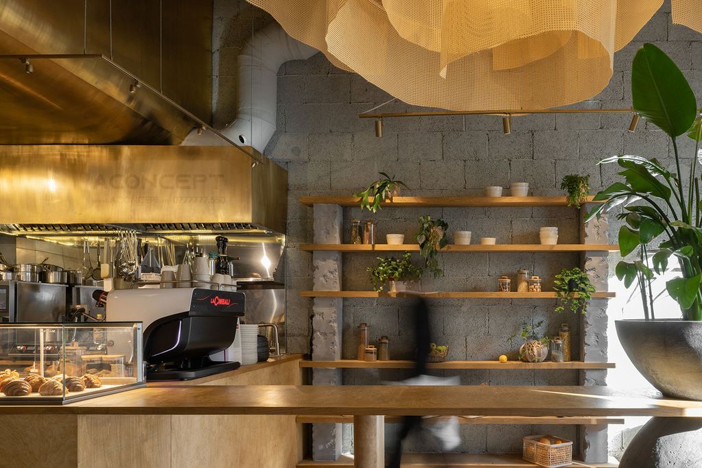Tiệm bánh hiện đại