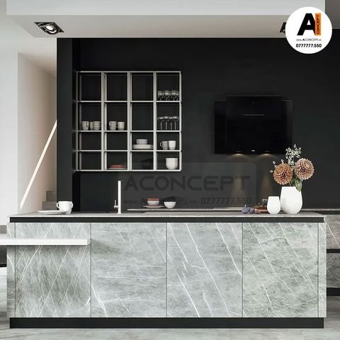 Tủ bếp A419 chữ I