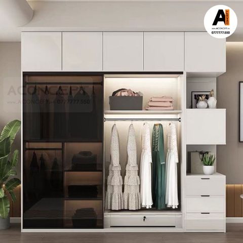 Tủ quần áo Aconcept03 cao cấp