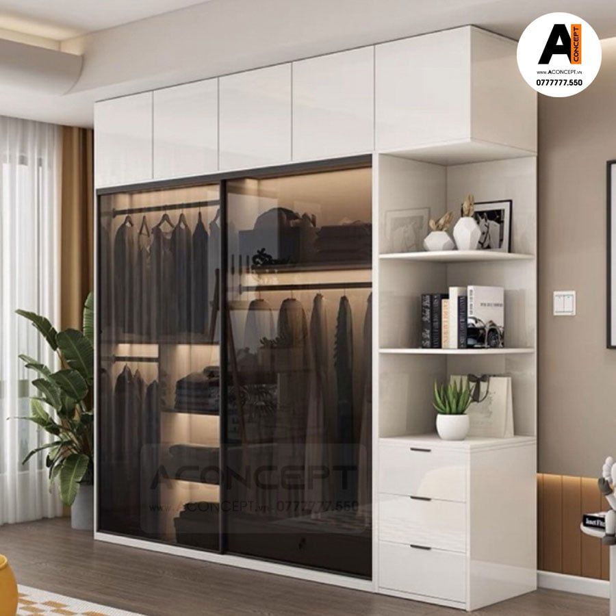 Tủ quần áo Aconcept03 cao cấp