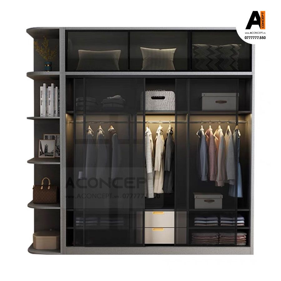 Tủ quần áo Aconcept02 cao cấp