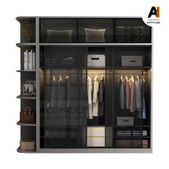 Tủ quần áo Aconcept02 cao cấp