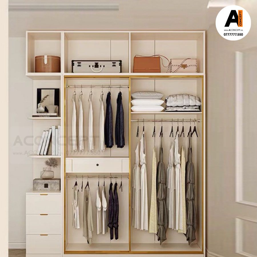 Tủ quần áo Aconcept05 cao cấp