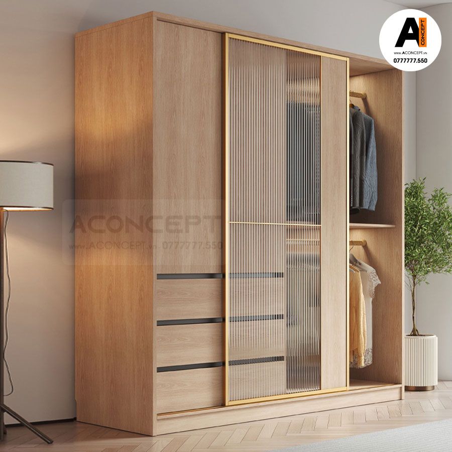 Tủ quần áo Aconcept07 cao cấp