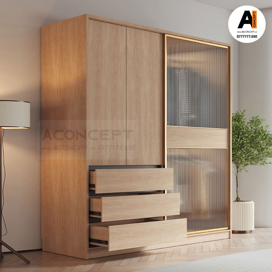 Tủ quần áo Aconcept07 cao cấp