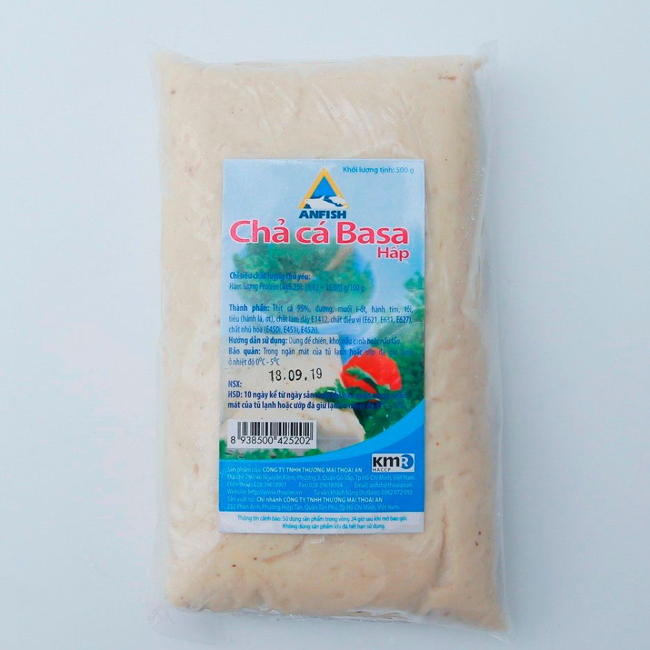  Chả cá Ba sa 500gr/gói 