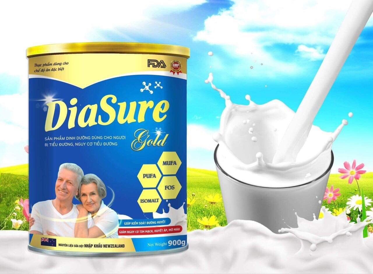  Sữa bột Diasure gold 