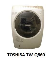( Used 95% ) TOSHIBA TW Q860L MÁY GIẶT SẤY BOCK MADE IN JAPAN