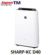 (Used 95% ) SHARP KC D40 MÁY LỌC KHÔNG KHÍ MADE IN JAPAN
