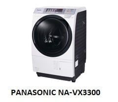 ( Used 95% ) PANASONIC NA-VX3300 MÁY GIẶT SẤY BLOCK MADE IN JAPAN