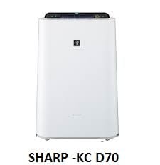 ( Used 95% ) SHARP KC D70 MÁY LỌC KHÍ MADE IN JAPAN