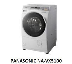 ( USED 95% ) PANASONIC NA-VX5100 MÁY GIẶT SẤY BLOCK MADE IN JAPAN