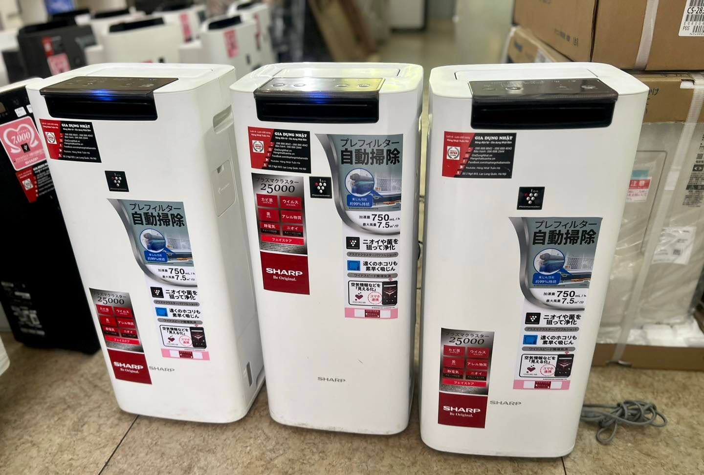 (Used 90%) Sharp KI 40 máy lọc không khí tạo ẩm