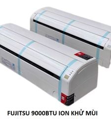 ( Used 95% ) FUJITSU 9000BTU ĐIỀU HOÀ ION KHỬ MÙI MADE IN JAPAN