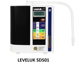 ( Used 95% )  KANGEN LEVELUK  SD501 CÓ 7 ĐIỆN CỰC   MÁY LỌC NƯỚC TẠO KIỀM MADE IN JAPAN