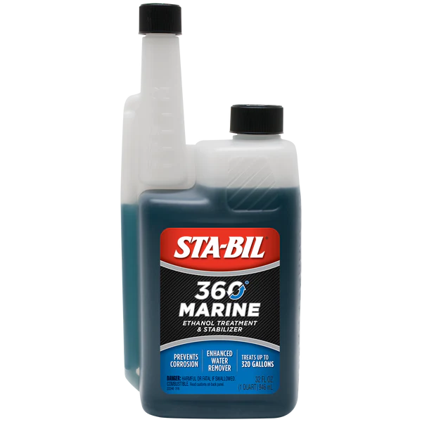 STA-BIL 360 Marine -  Chất làm sạch toàn bộ hệ thống nhiên liệu, làm sạch kim phun, loại bỏ nước, bảo vệ hệ thống nhiên liệu 