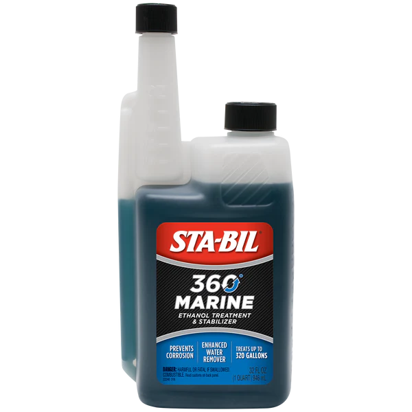  STA-BIL 360 Marine - Phụ gia ổn định nhiên liệu, loại bỏ nước, làm sạch kim phun và bảo vệ toàn bộ hệ thống nhiên liệu, kim phun 