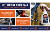  303® Marine Quick Wax -  Sáp dung dịch phủ bóng, bảo vệ, chống bám nước cho sơn kính, mâm, crom 