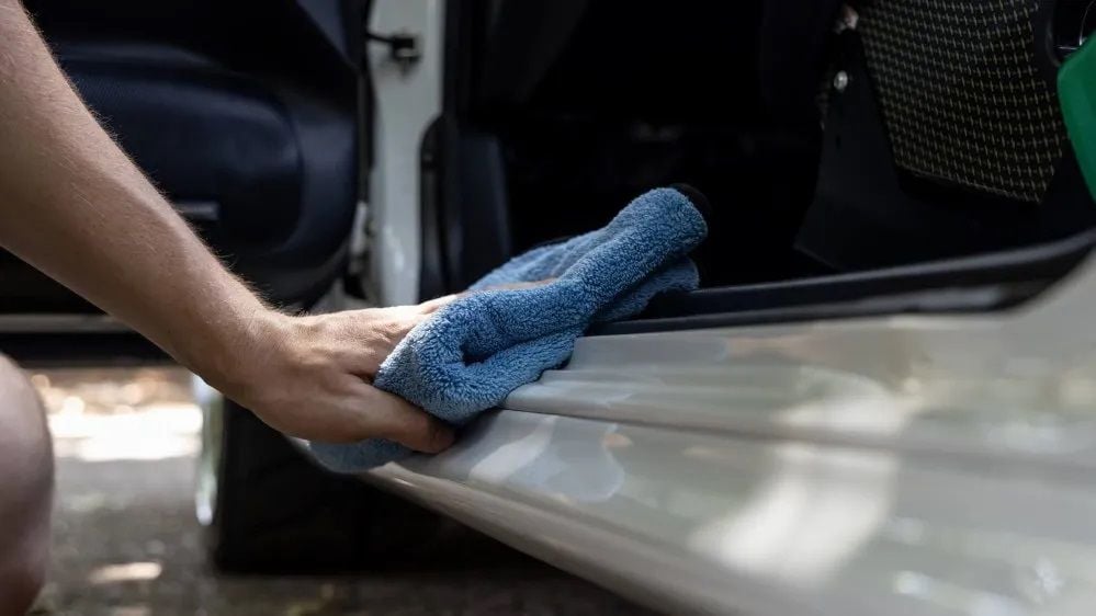  Khăn mềm lau các chất sáp và cặn chất đánh bóng - Ultra Plush Microfiber Cloth 