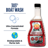  303® Boat Wash - Xà Phòng Loại Bỏ Muối, Chống Tia UV, Làm Sạch Sâu Thân Thuyền Và Xe Khu Vực Gần biển 