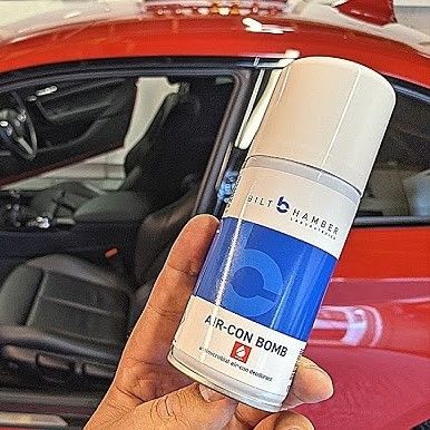  Air Con Bomb Citrus - Bình xịt khử mùi hôi, diệt vi khuẩn cho hệ thống điều hòa và nội thất xe ô tô 